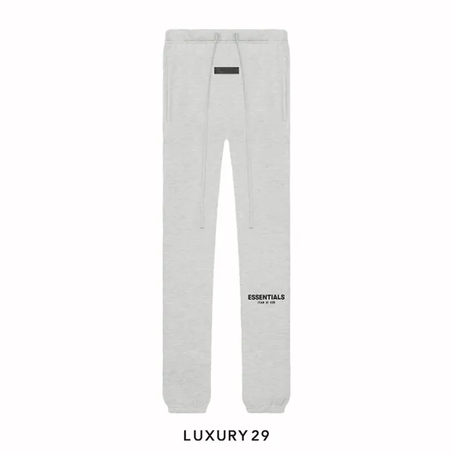 Essentials Fear Of God Sweatpants Light Oatmeal  (SS22)