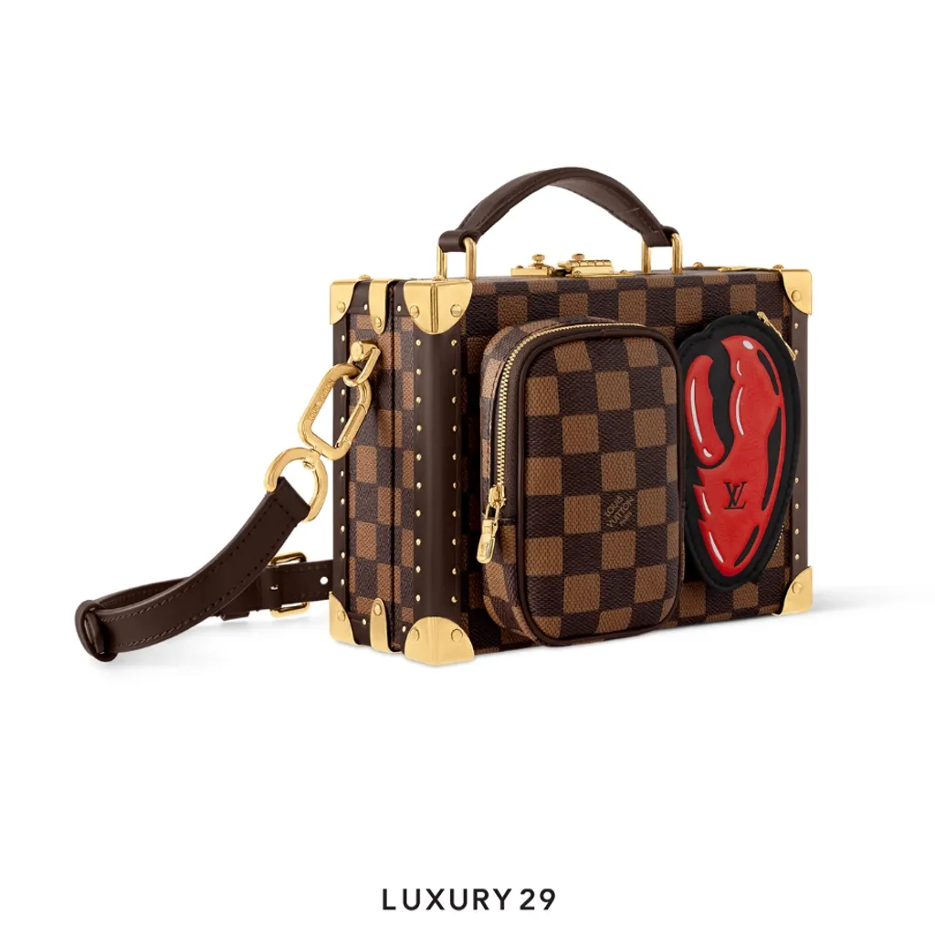 Louis Vuitton LV Sawagani Trunk Damier Phriendship Brown(Small, Brown)