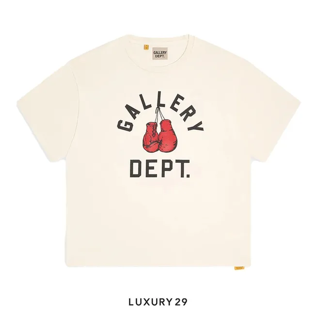 Gallery Dept. Boxing Merch Tee Cream