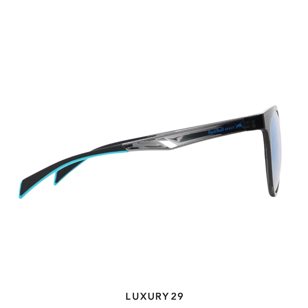 Red Bull Spect Sunglasses REDPS103-01P AERO Concept smoke with light blue mirror(Free Size, Blue)