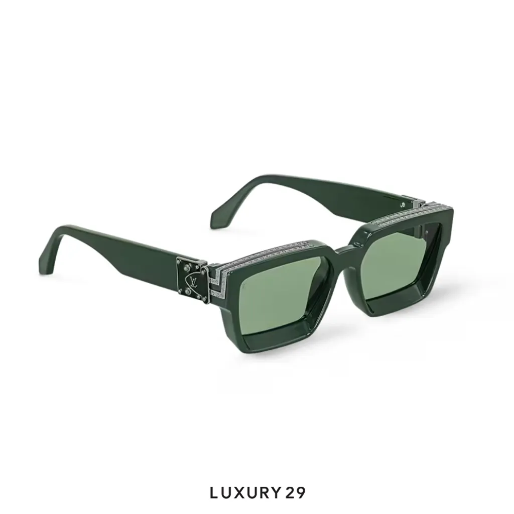 Louis Vuitton LV 1.1 Millionaires Sunglasses S00(Free Size, Green)