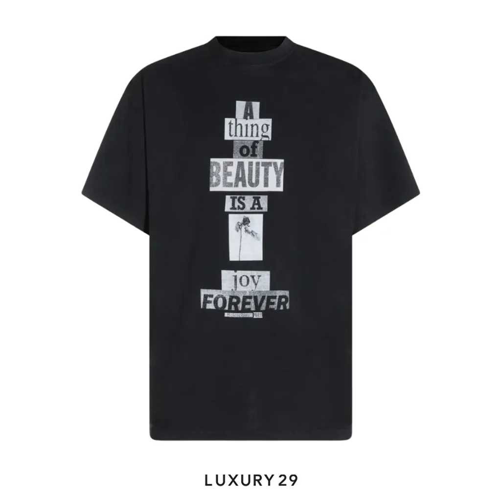 Balenciaga A Thing of Beauty oversized T-shirt Black(XS, Black)