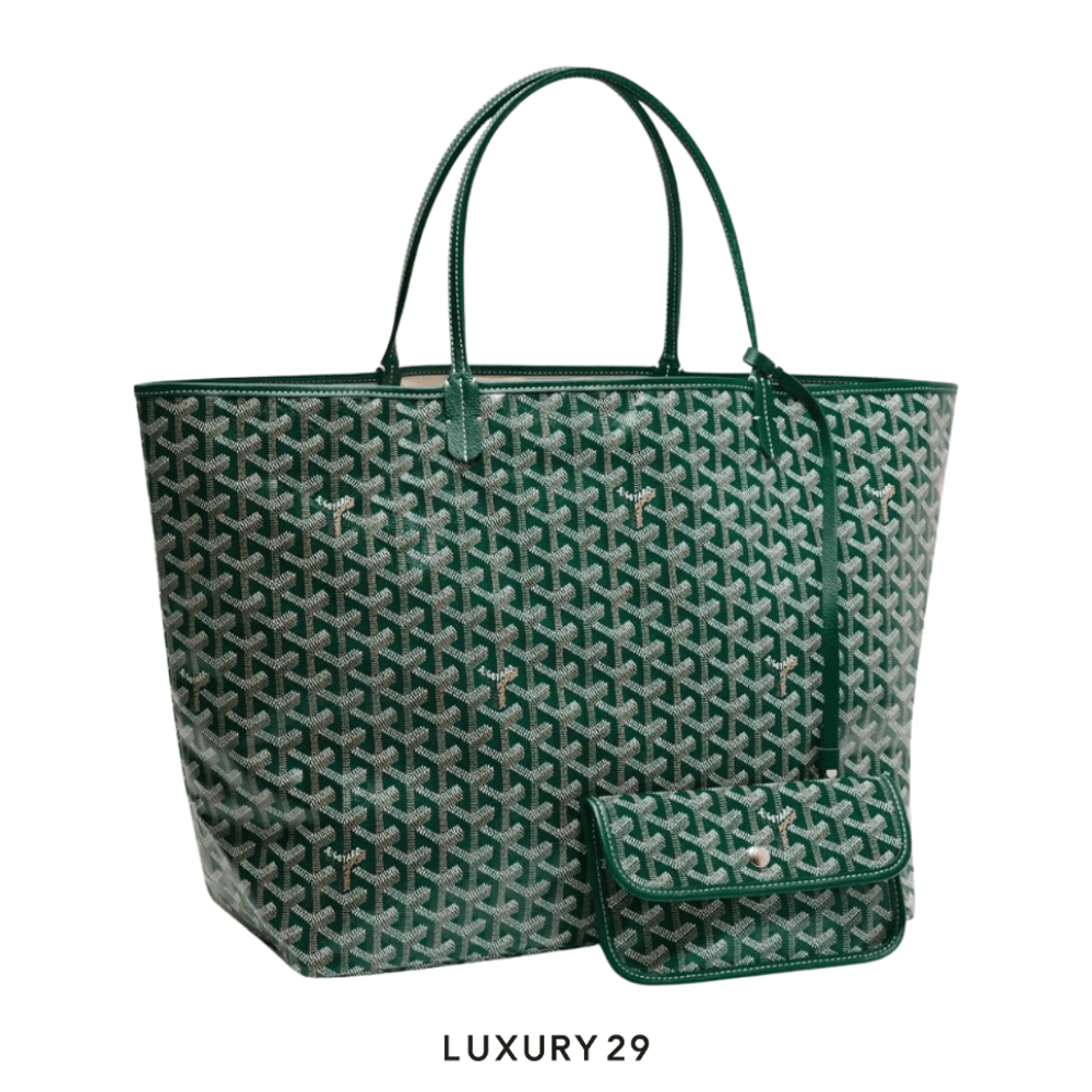 Goyard Saint Louis GM Bag Green(Large, Green)
