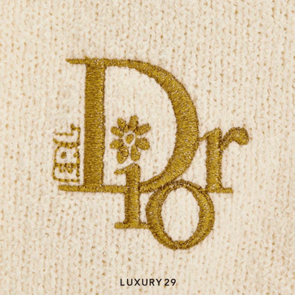 Dior by ERL Polo Shirt Beige Cotton-Blend Jersey(S, Neutrals)