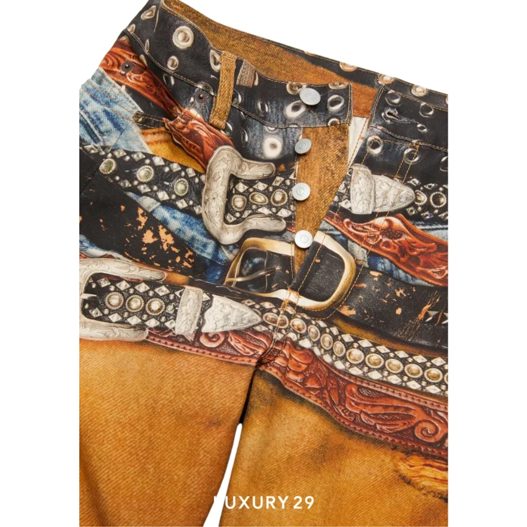 Acne Studio Loose fit jeans - 2006M Rust Orange(44, Orange)