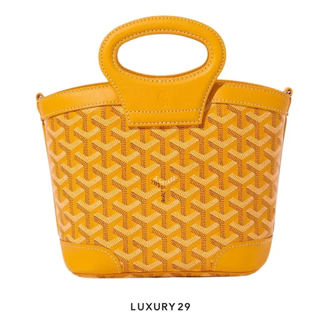 Goyard Beluga Bag Mini Yellow
