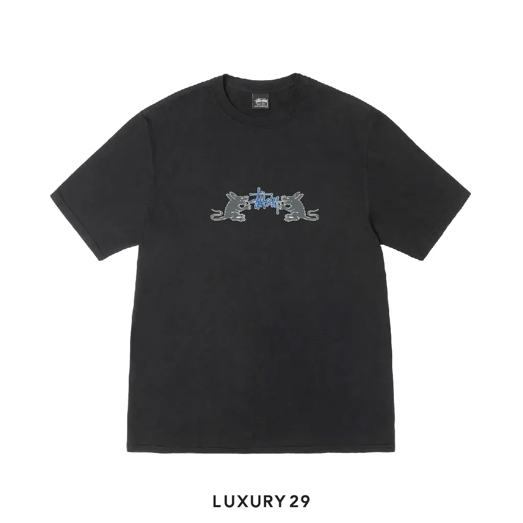 Stussy HOMEBREW TEE PIGMENT DYED Black(S, Black)