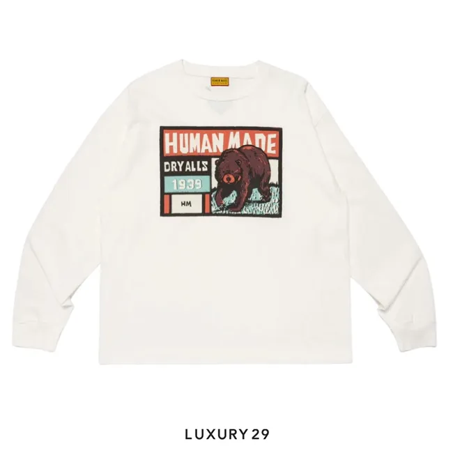 Human Made Graphic L/S T-Shirt White