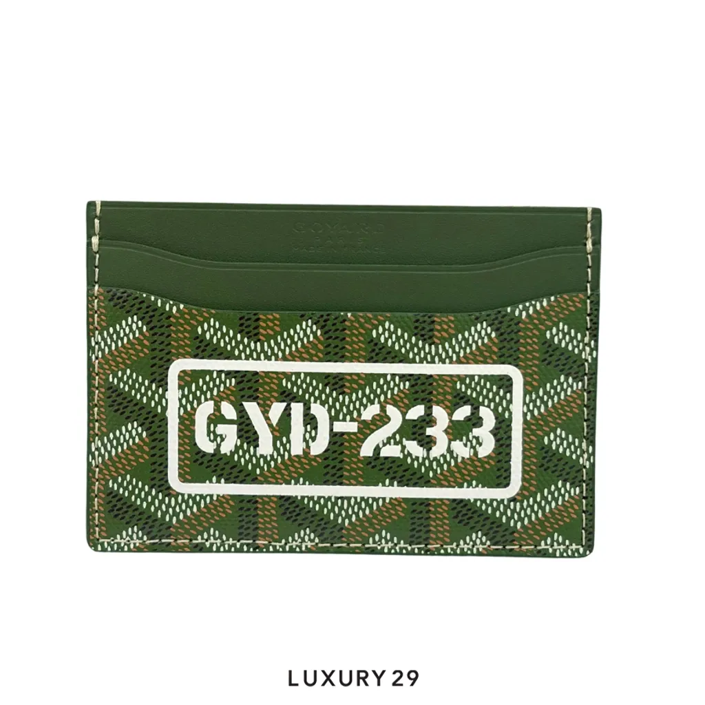 Goyard Saint-Sulpice Card Wallet Khaki - GYD233(Small, Green)