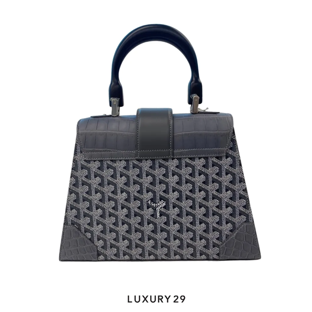 Goyard Saigon PM Bag Grey(Small, Grey)