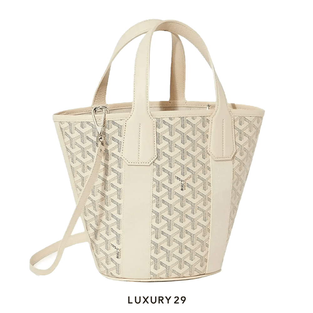 Goyard Belharra PM Bag Sand(Small, White)