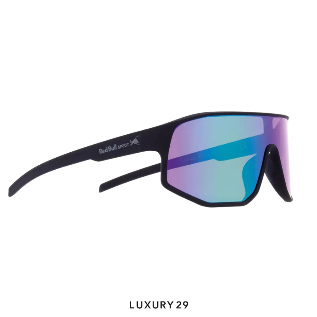 Red Bull Spect Sunglasses Dash-001 Black Green(Free Size, Green)