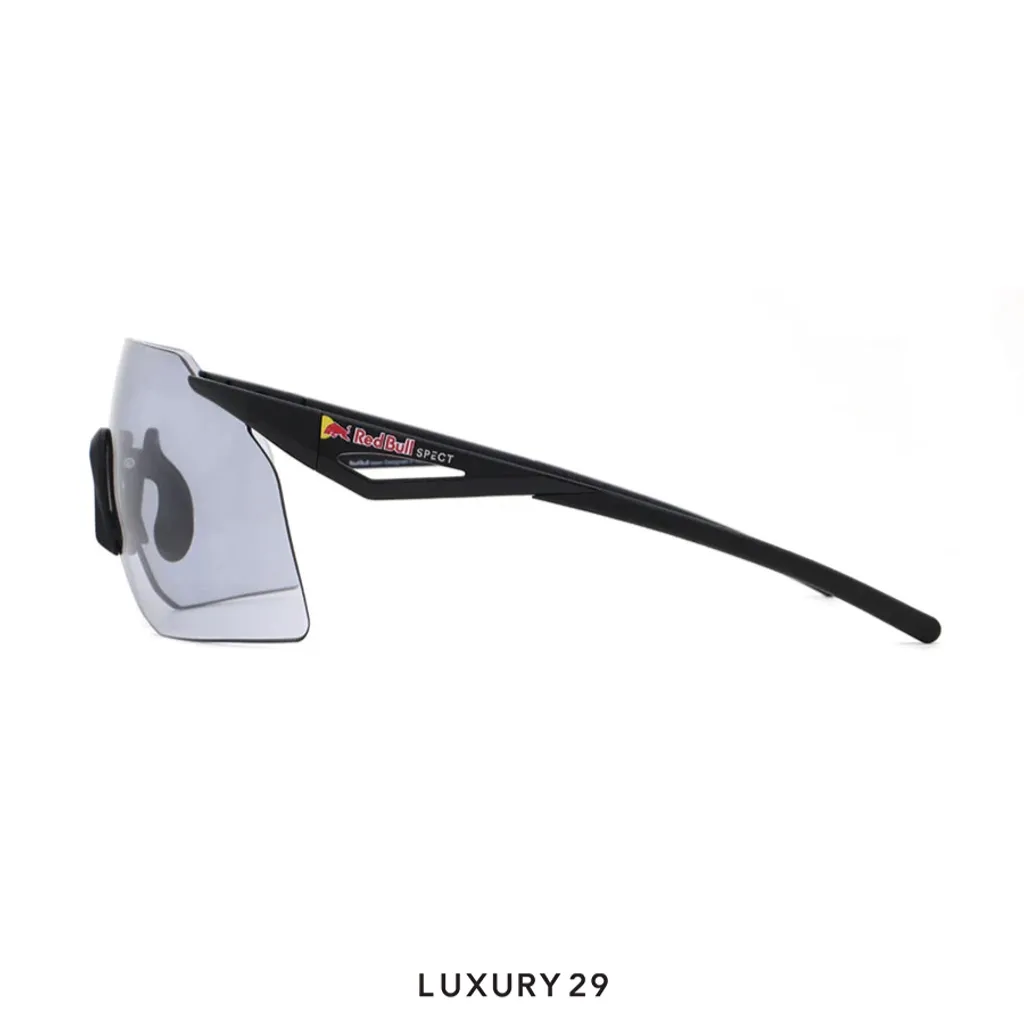 Red Bull Spect Sunglasses Gabe-10X black with grey mirror(Free Size, Grey)