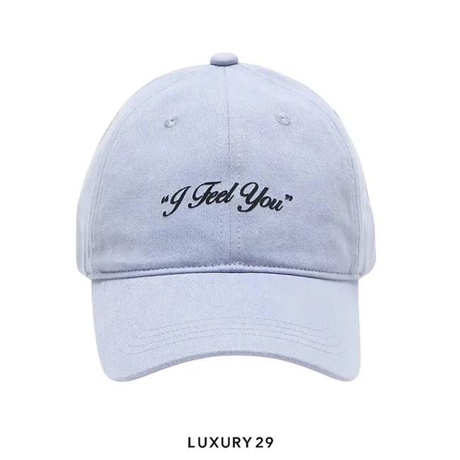 Acne Studios Embroidered Logo Cap Dusty blue