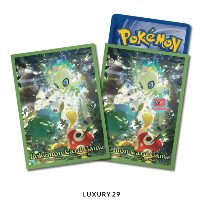 Pokemon TCG Accessory Card Sleeves Celebi and friends
