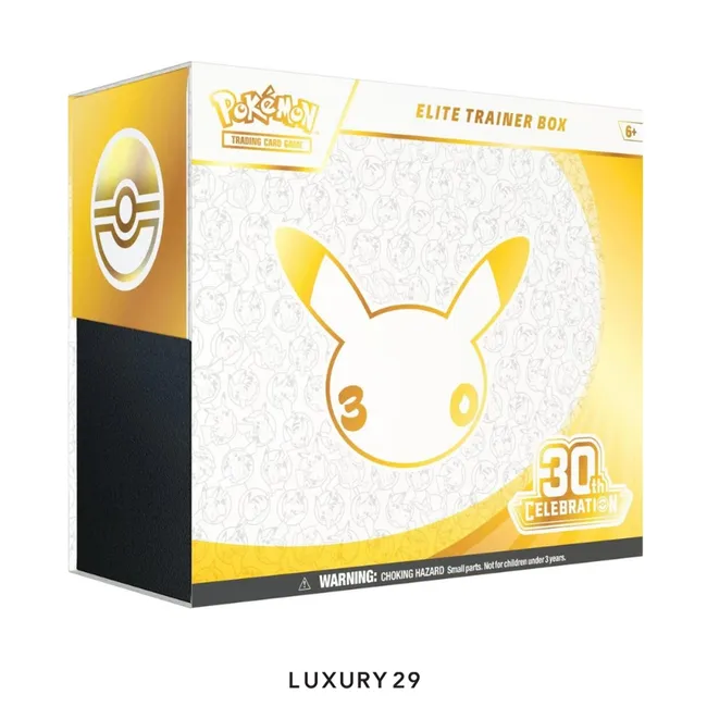 pokemon 30th anniversary Celebration ETB Booster Box  (ENG)