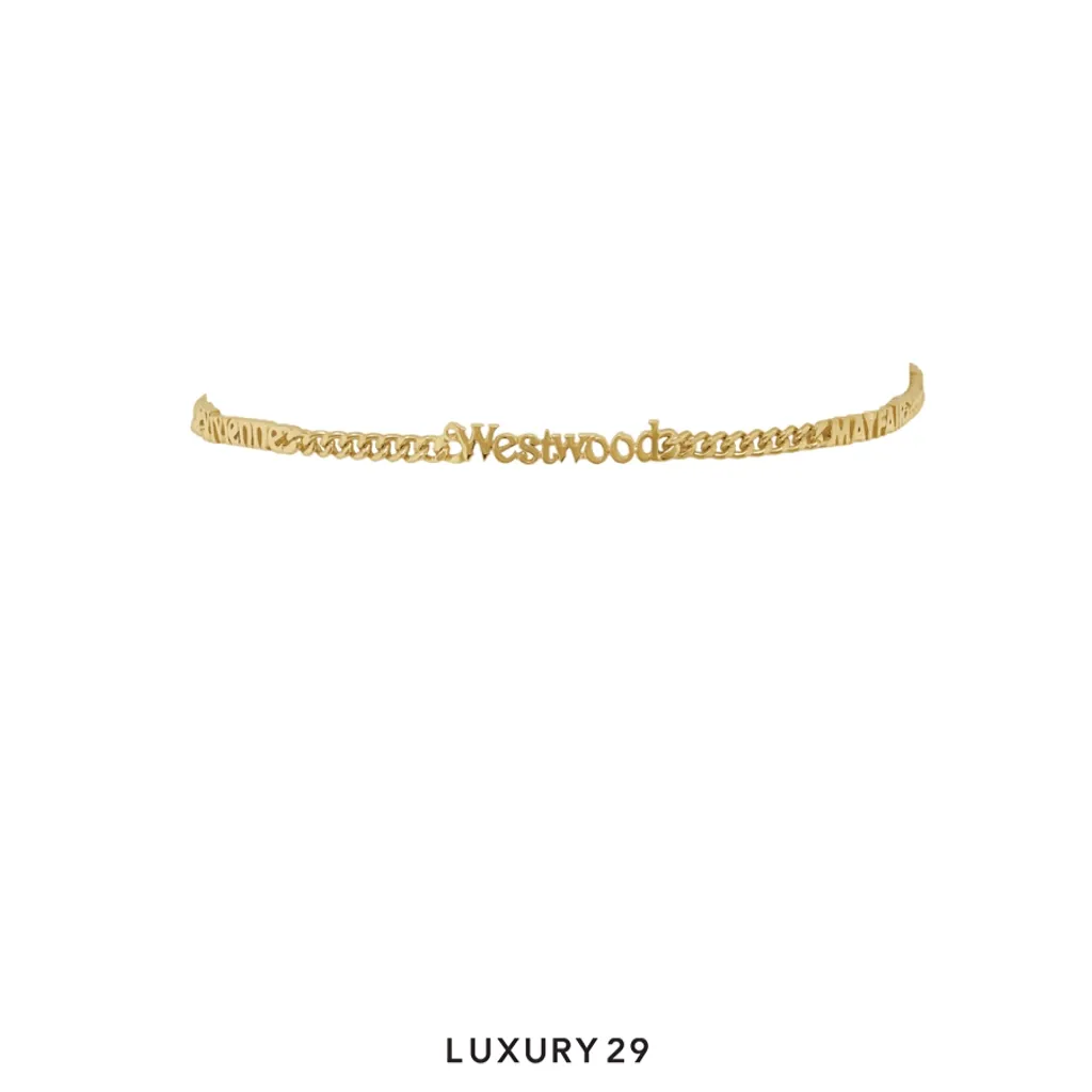 Vivienne westwood Millicent necklace SS26 GO U (SET12)(Free Size, Gold)