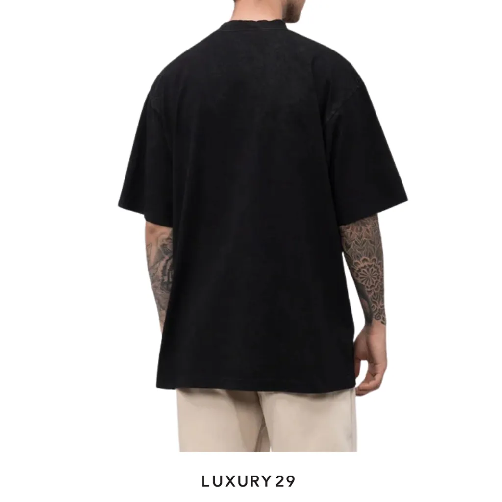 Balenciaga T-Shirt City Of Angels Black(2XS, Black)