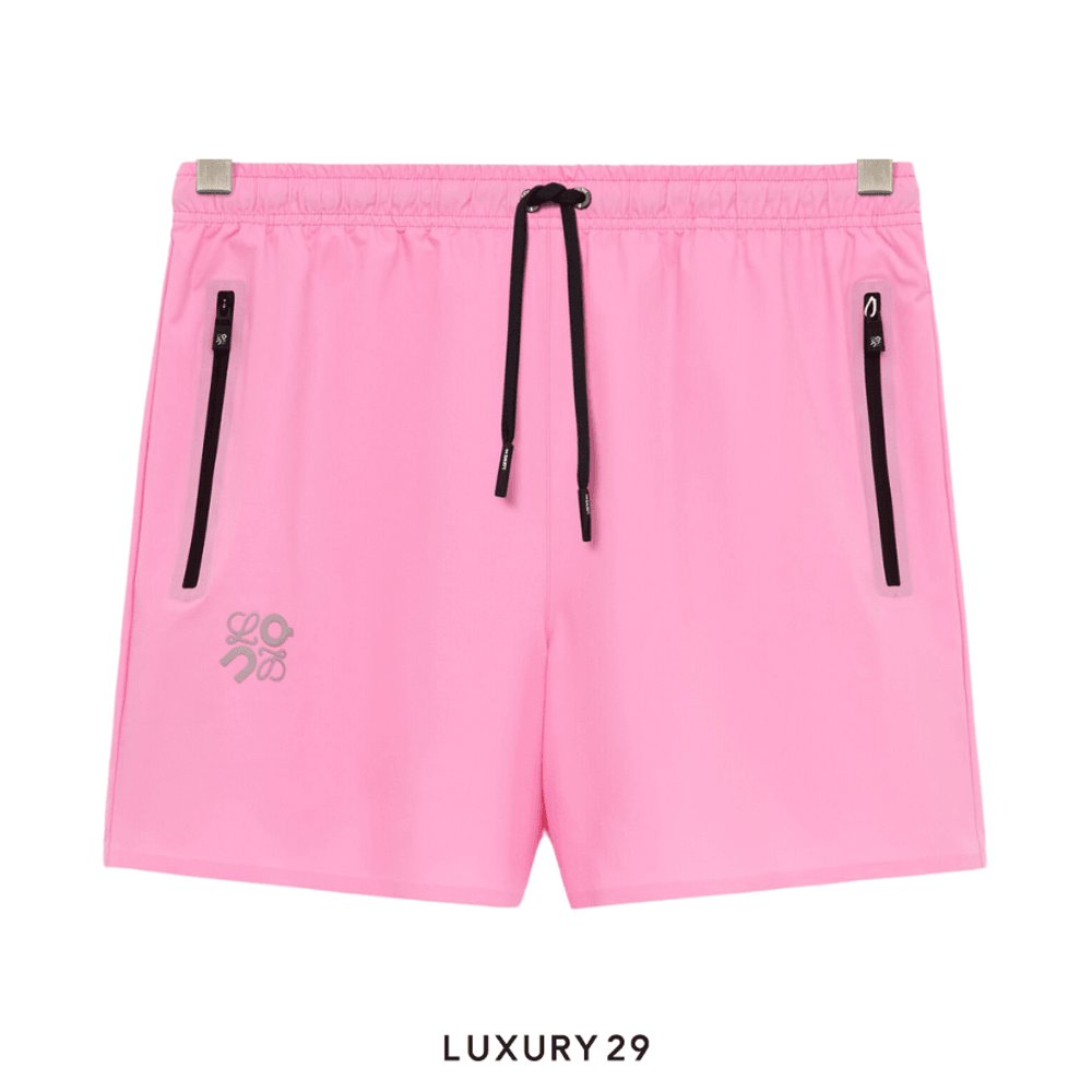 On x Loewe Shorts in technical shell Pink