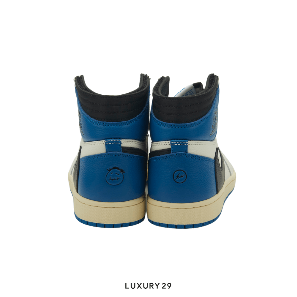 Nike Jordan 1 Retro High OG SP Fragment x Travis Scott(42.5, Blue)