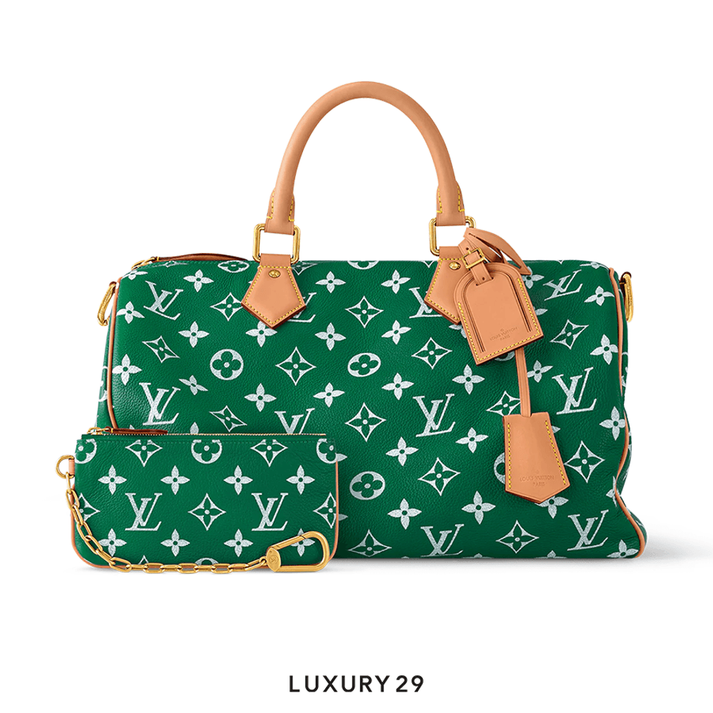 Louis Vuitton LV Speedy P9 Bandouliere 40(Maxi, Green)