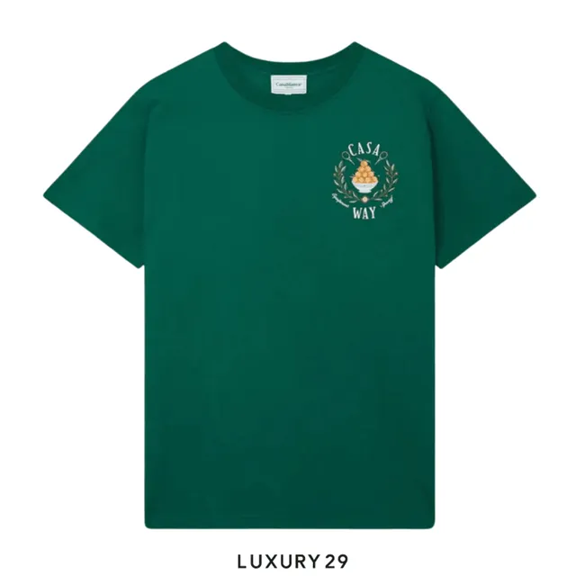 Casablanca Casa Way T-Shirt evergreen