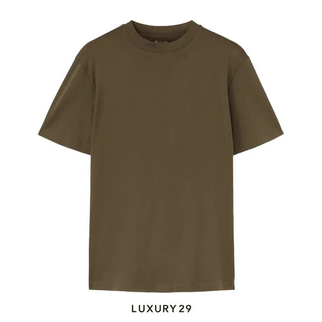 Loro Piana T-Shirt Cotton Coal Green