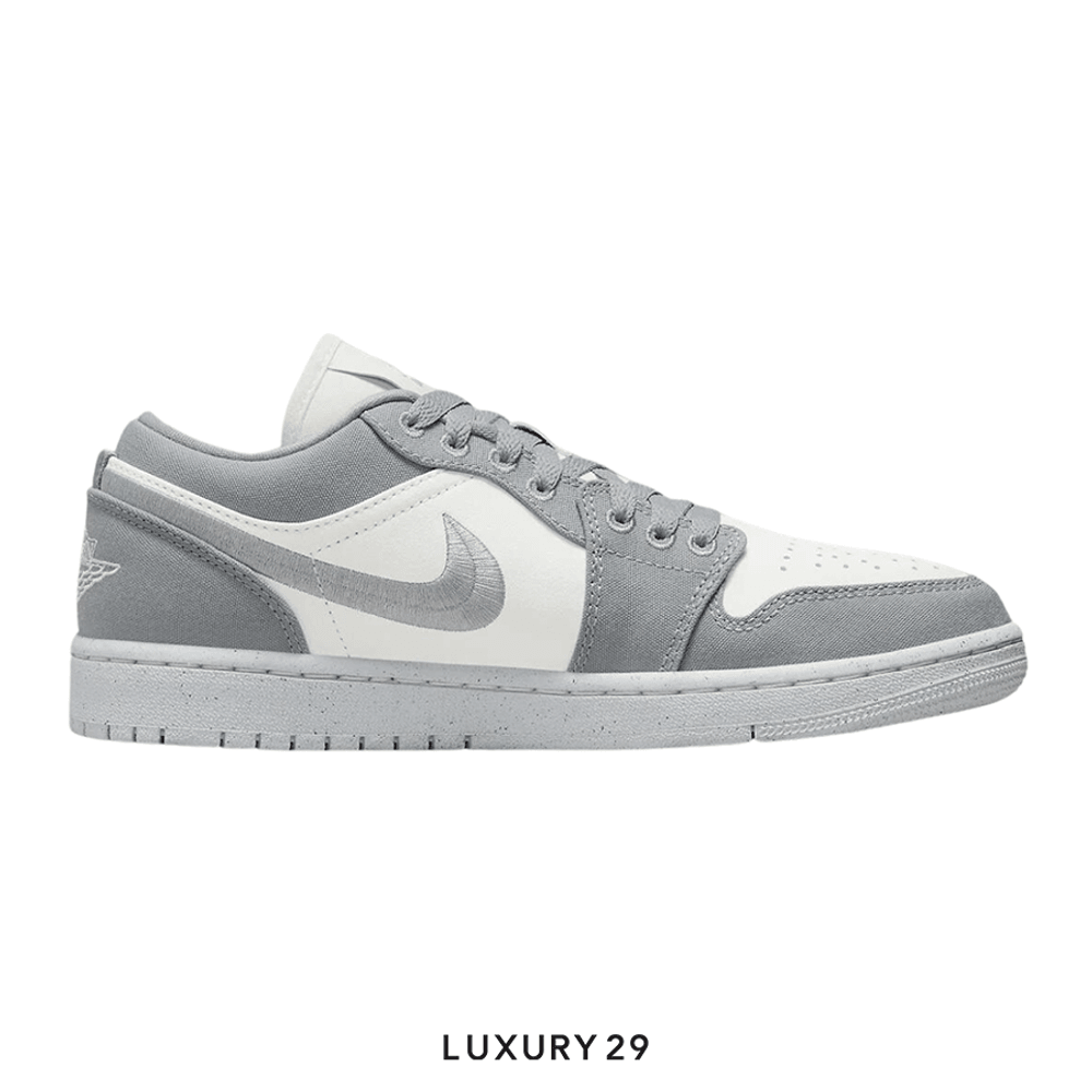 Nike Jordan 1 Low SE Light Steel Grey (Women's)(W)(40, Grey)