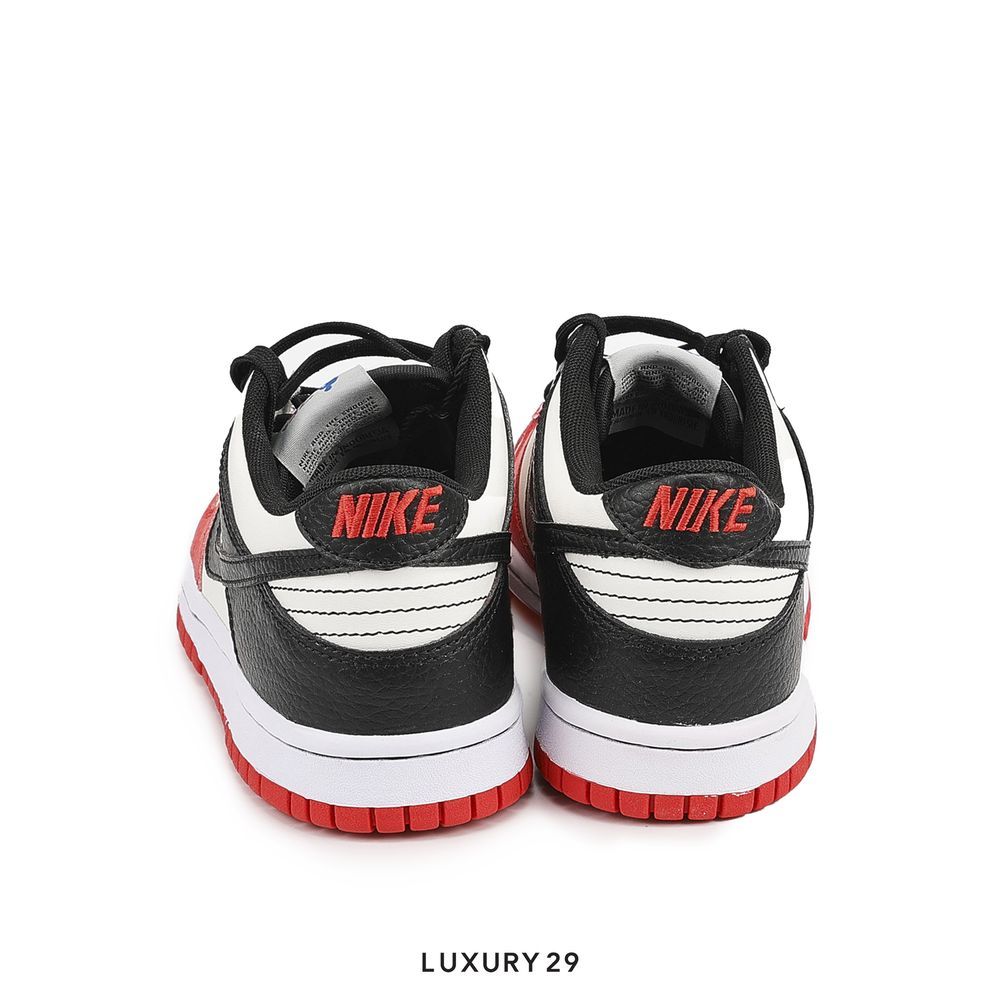 Nike Dunk Low EMB NBA 75th Anniversary Chicago(41, Red)