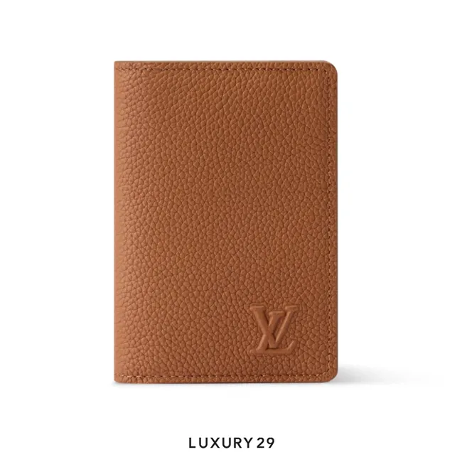 Louis Vuitton LV Pocket Organiser Tan