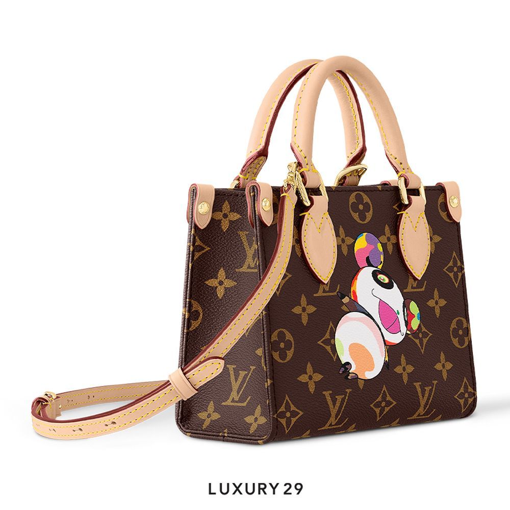 Louis Vuitton LV x TM OnTheGo BB Bag Monogram coated canvas(Small, Brown)
