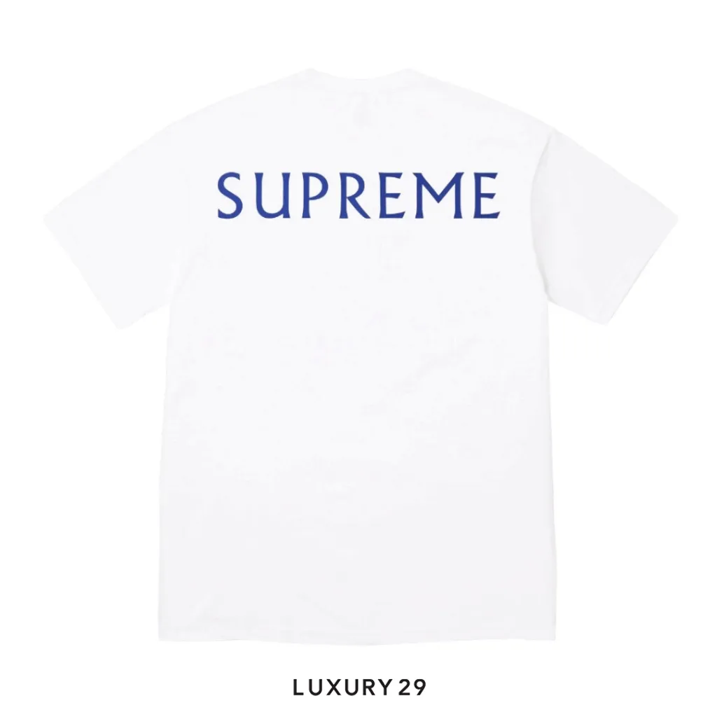 Supreme X Damien Hirst Black Sheep Tee White