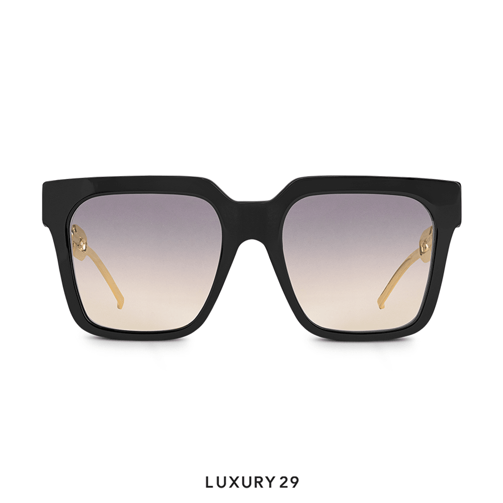 Louis Vuitton LV Edge NV SQ. Black W(Free Size, Black)
