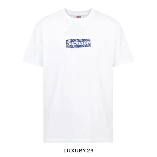 Supreme Bandana Box Logo Tee White