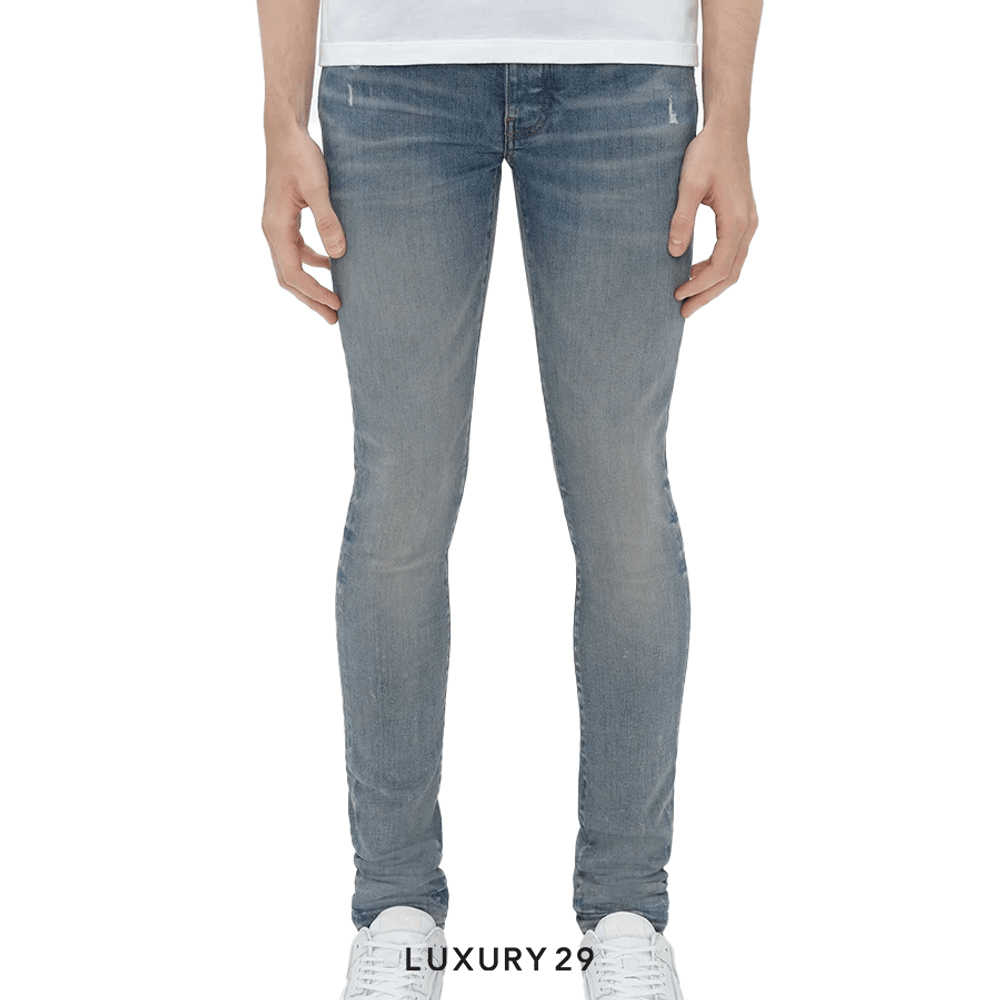 AMIRI STACK JEAN CLAY INDIGO(S, Blue)