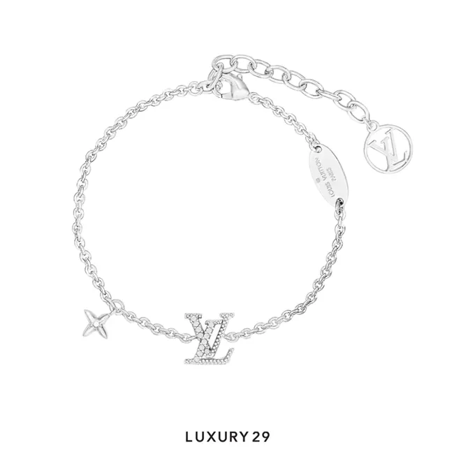 Louis Vuitton LV Iconic Bracelet Palladium-plated metal