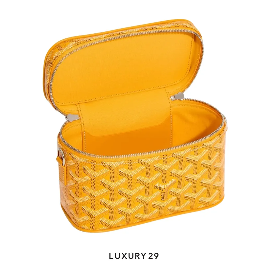 Goyard Muse Mini Vanity Yellow(Mini, Yellow)