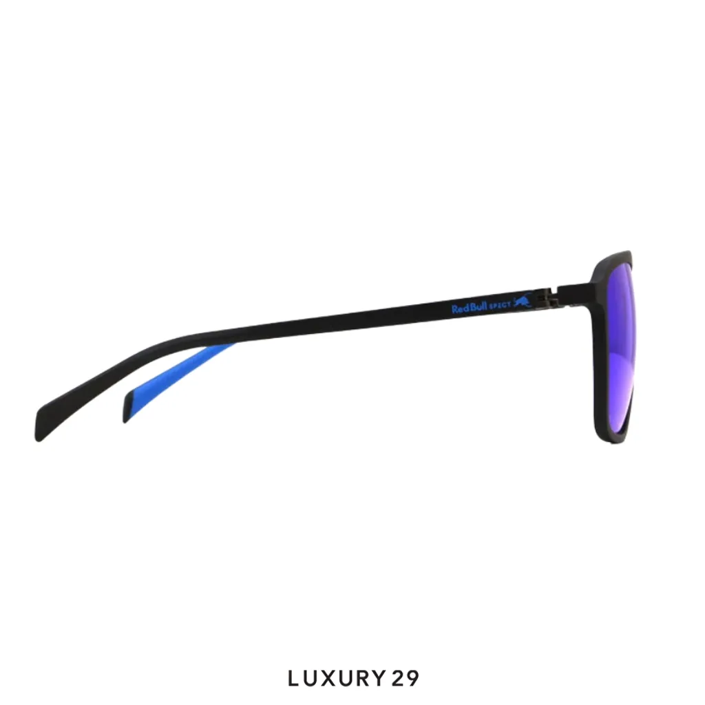Red Bull Spect Sunglasses REDPS106-01P SPIN Concept smoke with dark blue mirror(Free Size, Blue)