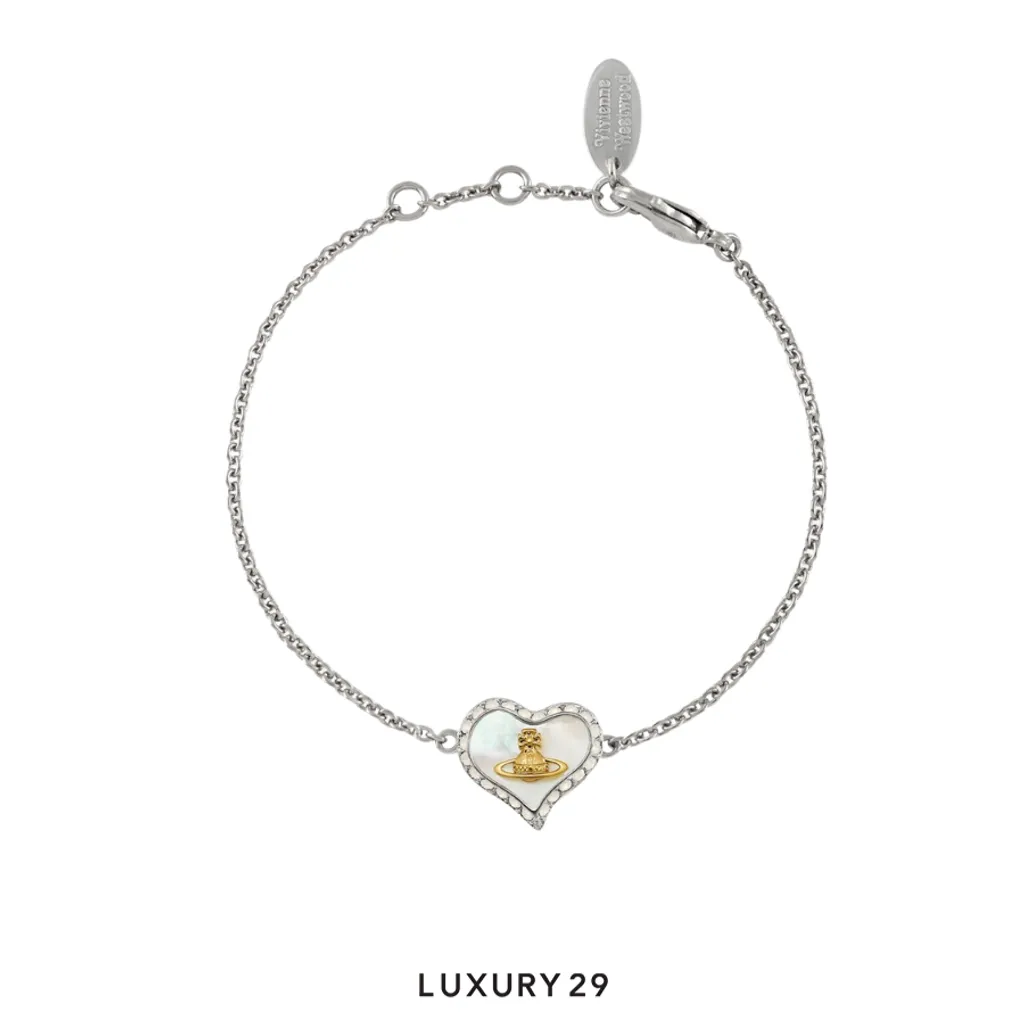 Vivienne westwood Petra Bracelet SS25 WH U (SET9)(Free Size, Silver)