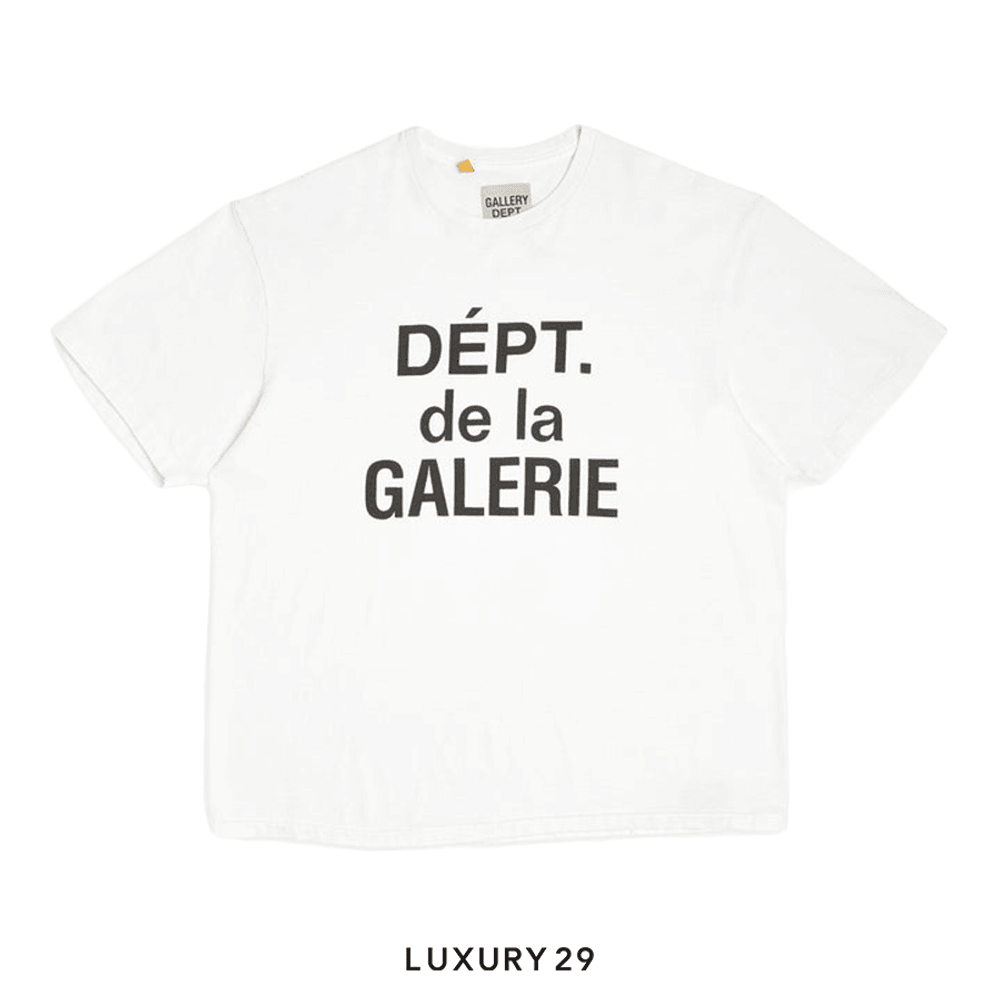 Gallery Dept. DEPT DE LA GALERIE CLASSIC TEE WHITE