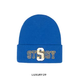 Miu Miu Drill baseball cap Sky Blue/White