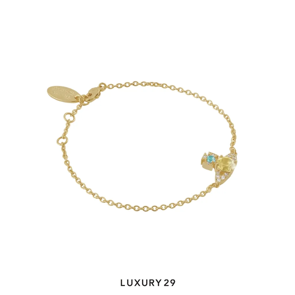 Vivienne Westwood Ismene Bracelet Gold(Free Size, Gold)