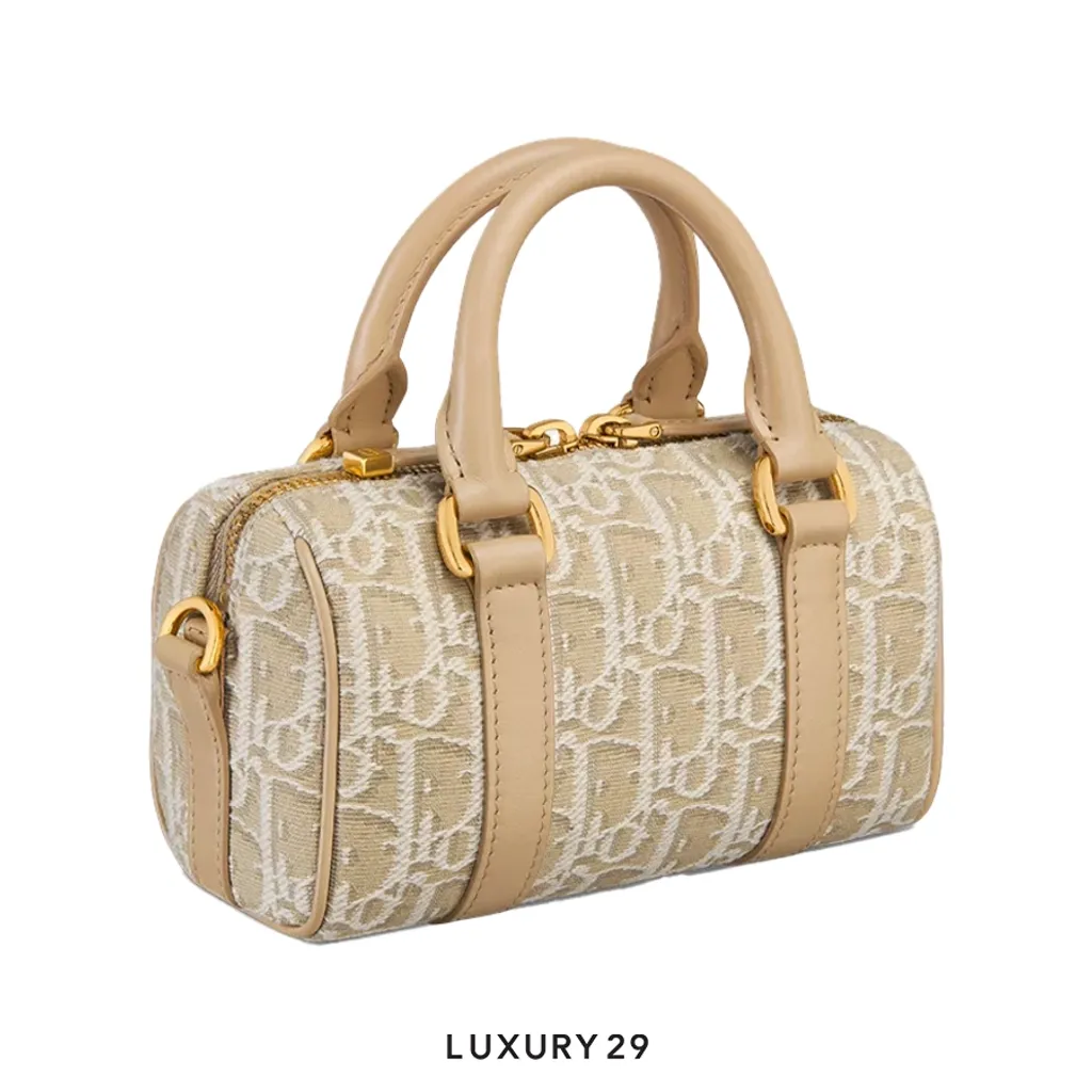 Dior Groove 17 Nano Bag Natural Dior Oblique Jacquard