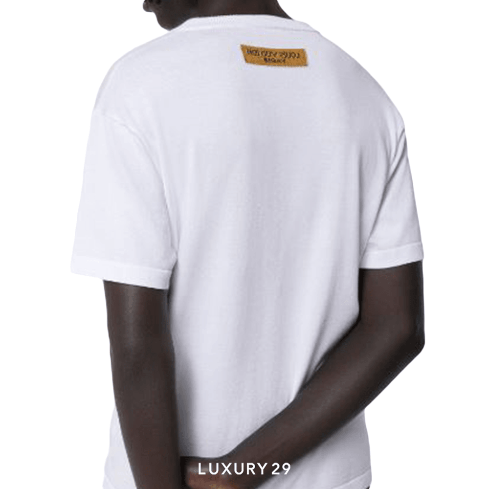 Louis Vuitton LV Cotton Short-Sleeved Crewneck(S, White)