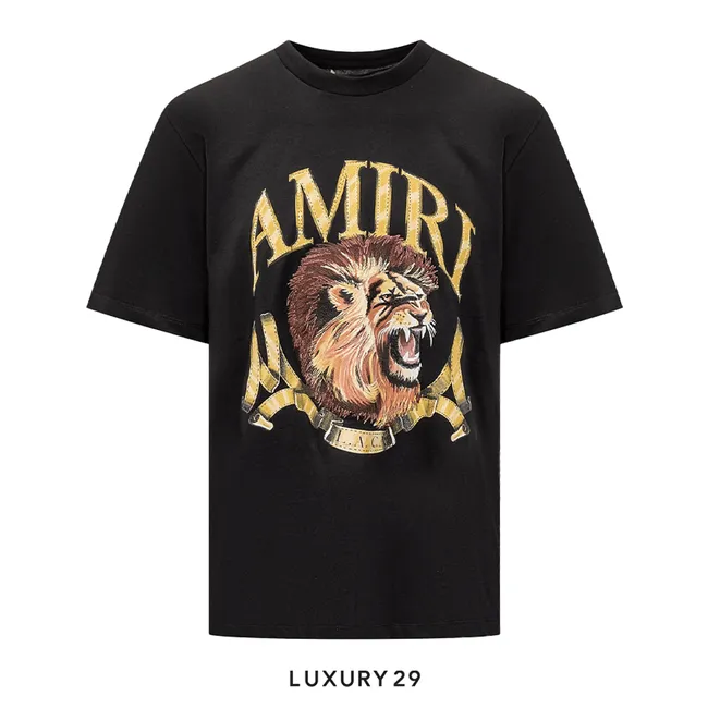 AMIRI Lion Tee T-Shirt Black