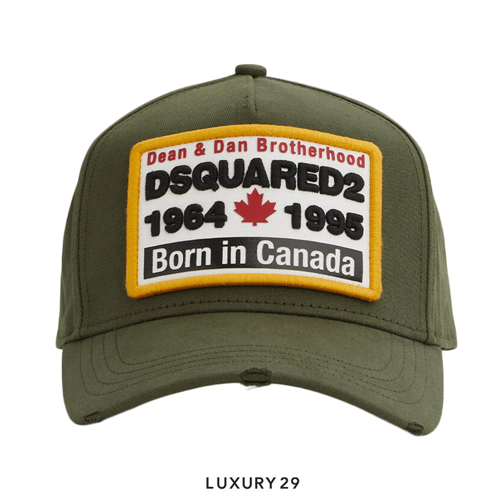 【関税込 日本発送】DSQUARED2 ロゴ キャップ ミントグリーン DSQUARED2 ディースクエアード DSQUARED2 ベースボールキャップ
