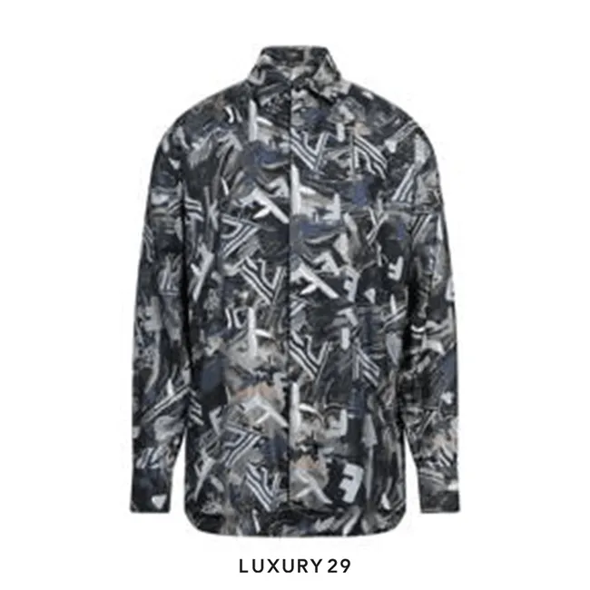 Fendi Silk Fragment Shirt