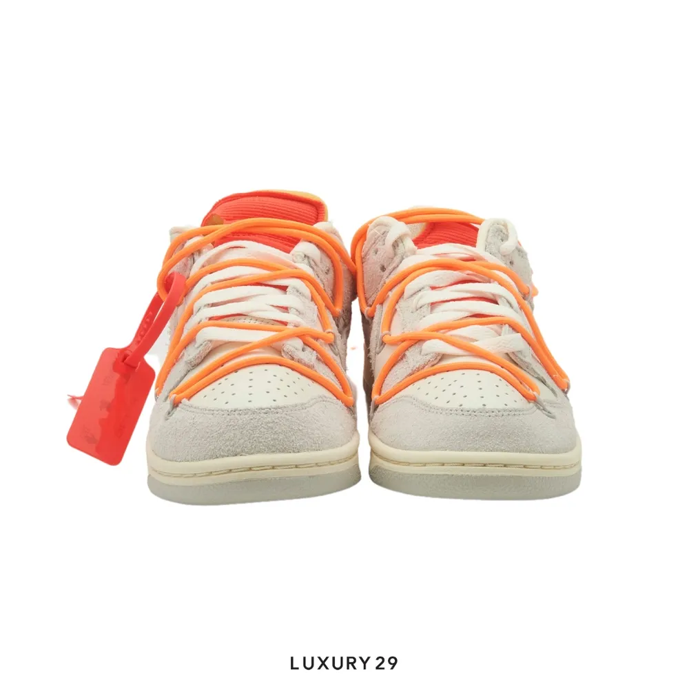 Nike Dunk Low Off-White Lot 31(M)(41, Grey)