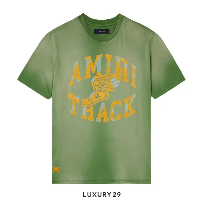 Amiri Track Tee 'Green'