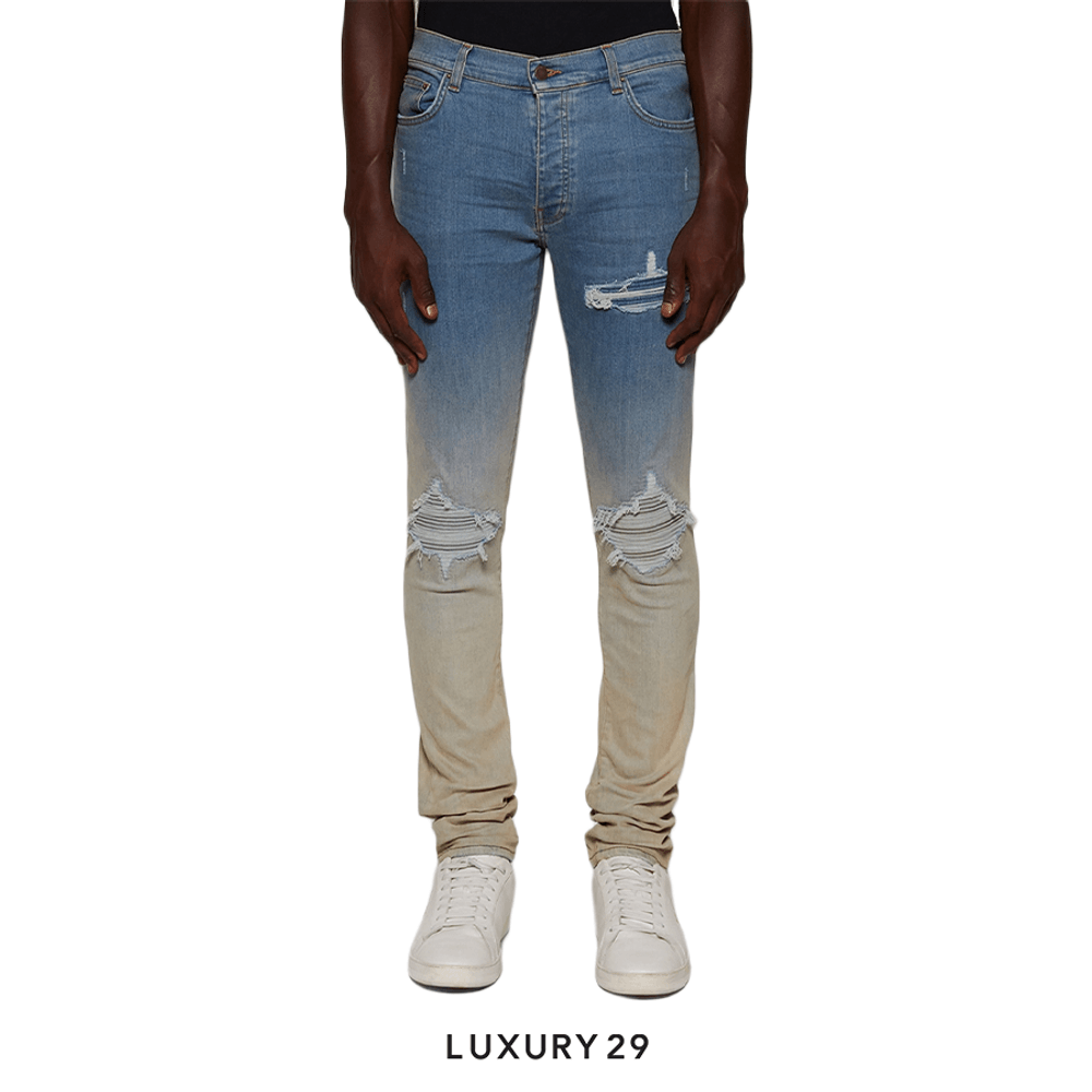 Amiri MX1 GRADIENT JEAN INDIGO GRADIENT(S, Blue)
